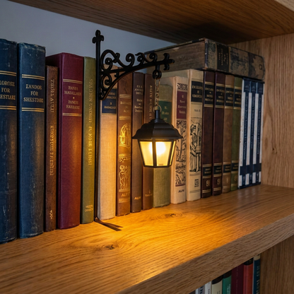 🏮 Library Lantern – Decorative Bookshelf Light