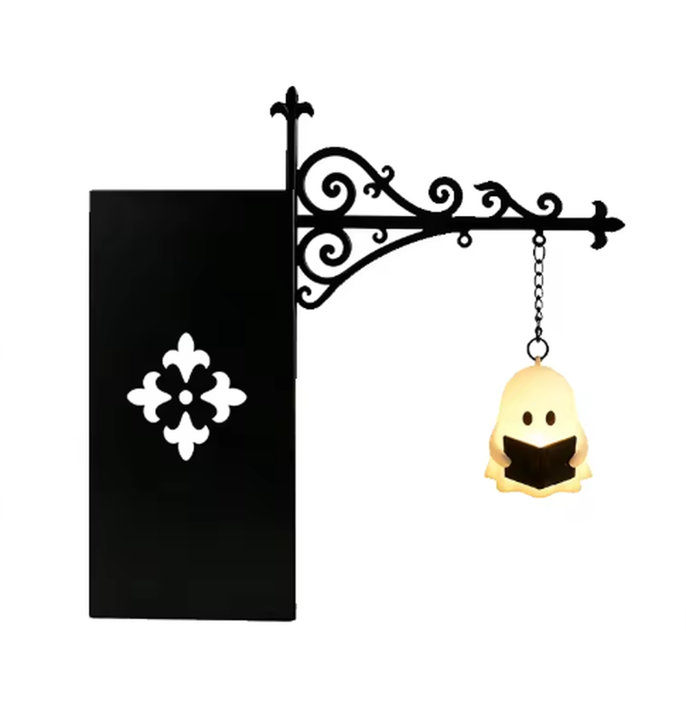 🏮 Farol de Biblioteca – Luz decorativa para estantería